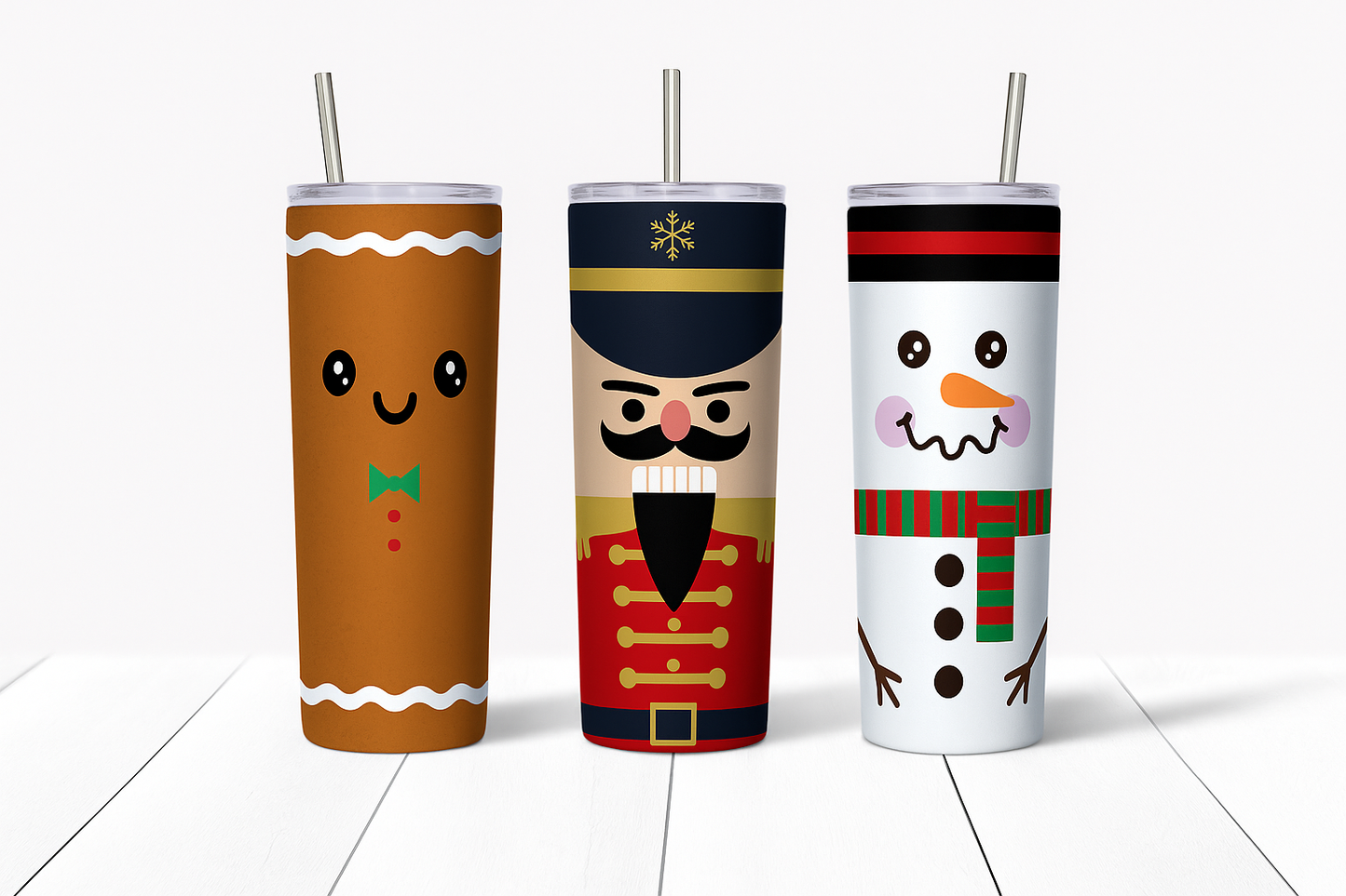 Smiling Snowman Tumbler