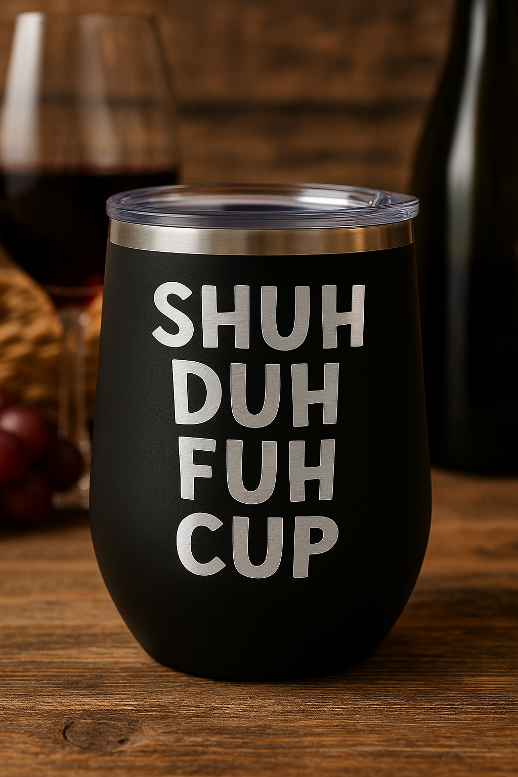 Shuh Duh Fuh Cup Wine Tumbler
