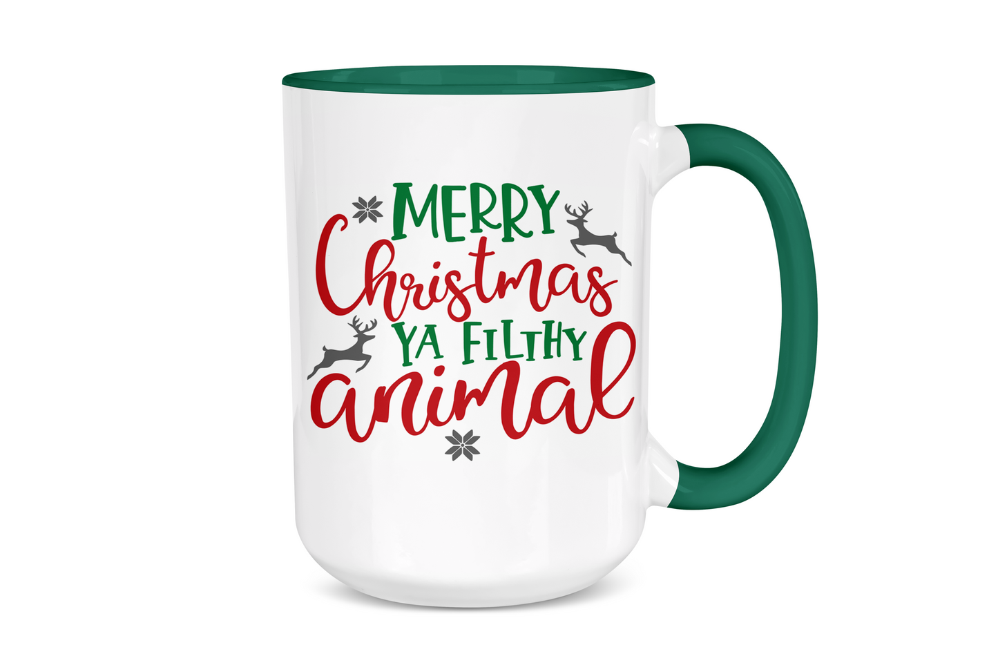 Merry Christmas Ya Filthy Animal Mug
