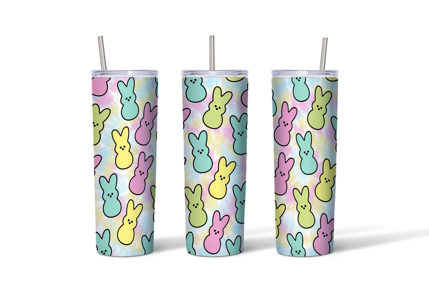 Easter Peeps – 20 oz Skinny Stainless Steel Tumbler
