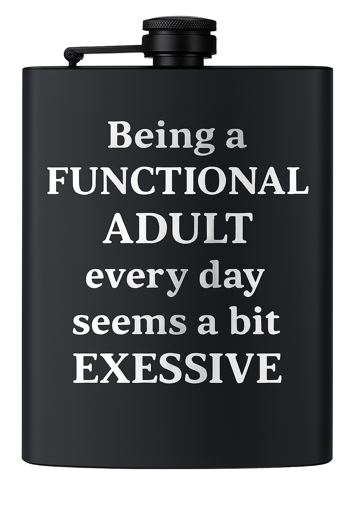 Stainless Steel Adulting Flask