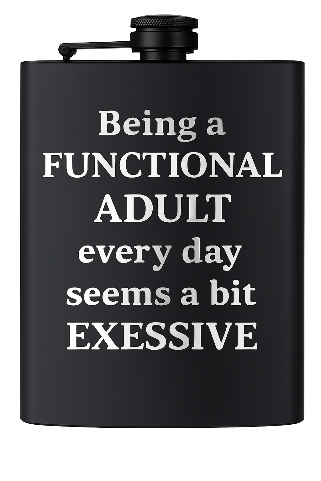 Stainless Steel Adulting Flask