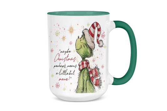 Christmas Means More Holiday Mug