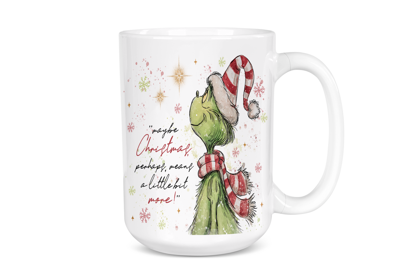 Christmas Means More Holiday Mug
