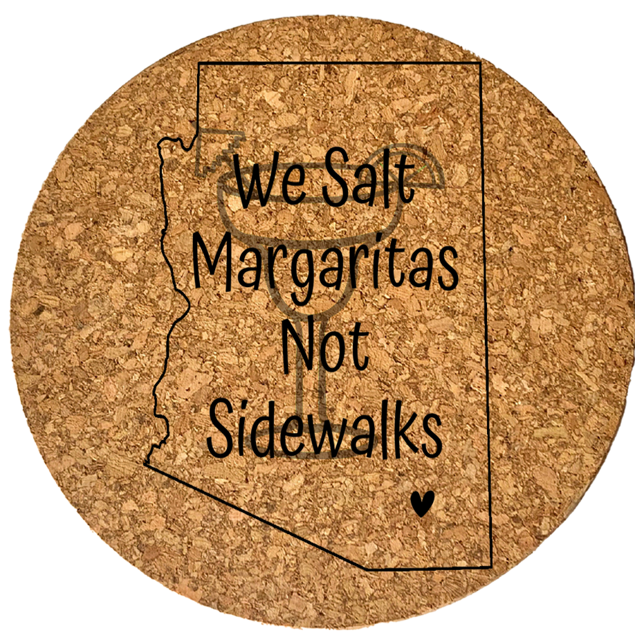 Arizona Margarita Cork Coaster