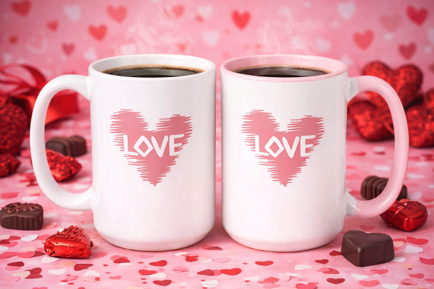 Fall in Love - 15 oz Ceramic Mug