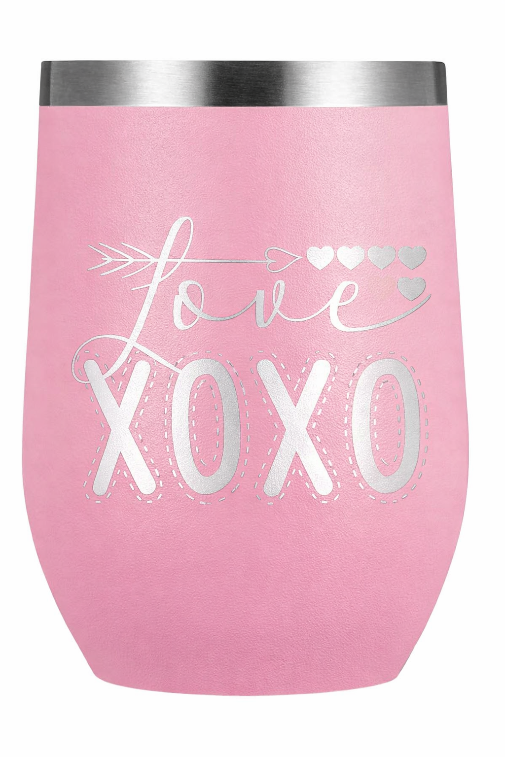 Love & XOXO - Wine Tumbler