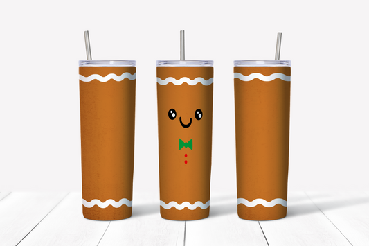 Gingerbread Cookie Tumbler