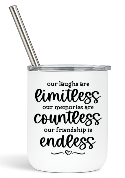 Bestie Laughs are Limitless Tumbler