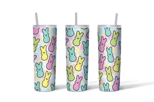 Easter Peeps – 20 oz Skinny Stainless Steel Tumbler