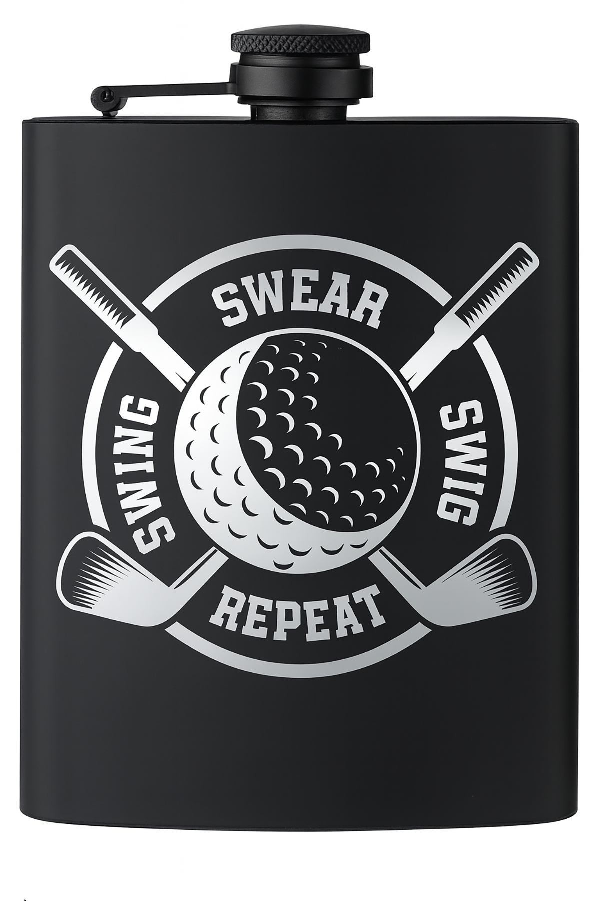 Golf Flask - Stainless Steel