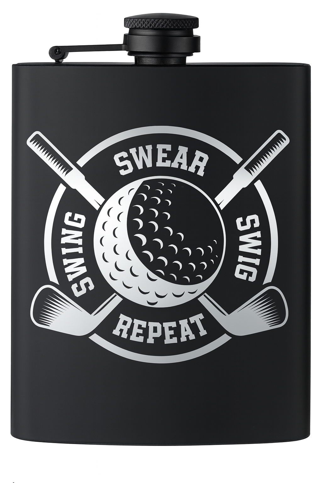 Golf Flask - Stainless Steel